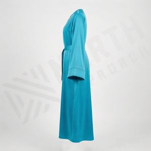 เสื้อผ้าอิสลามแบบใหม่ หรูหรา ผ้าไนดา อบายะ ตัดเย็บพิเศษ น้ำหนักเบา ระบายอากาศได้ดี ชุดอบายะสำหรับผู้หญิงมุสลิม สีตามสั่ง - Product Image 3