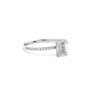Bague de fiançailles et de mariage en argent sterling 925 avec moissanite, prix usine REYES, pour femme, bijoux fins certifiés GRA, luxe. - Product Image 3
