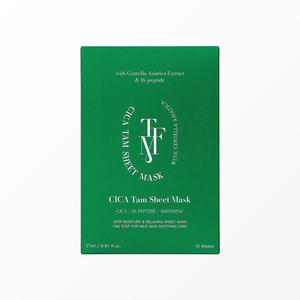 แผ่นมาส์กหน้าเกาหลี Tapomi Cica Tam Sheet Mask 10 แผ่น แผ่นมาส์กหน้า บำรุงผิวหน้า แผ่นมาส์กหน้าสีชมพู - Product Image 6