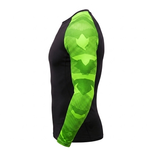 T-shirt de sport à manches longues personnalisé, respirant, écologique, anti-UV, à séchage rapide pour adultes, marque privée - Product Image 3