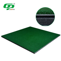 Tapis de frappe de golf extérieur en nylon, practise de conduite intérieure avec simulateur de gazon de style pédagogique, tapis d'entraînement de golf