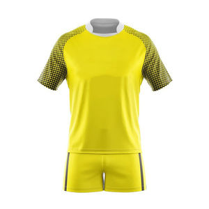 Rugby Uniform Set <b>Red</b> & Black Two <b>Toned</b> Sublimation Print Rugby Uniform Matches Training Practice Tournament Uniform Breathable - Product Image 4