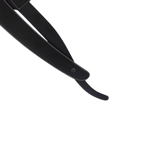 Rasoir professionnel à lame droite en acier inoxydable, rasoir manuel à lame unique pour salon de coiffure, design pliable, rasoir pour hommes - Product Image 4