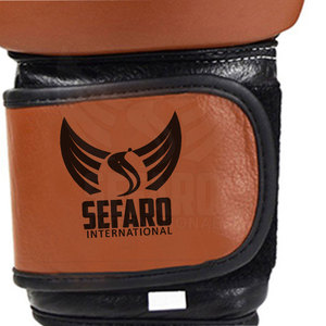 Guantes de Muay Thai de Cuero de Último Diseño, Guantes de Muay Thai de Alta Calidad, Guantes de Muay Thai Sostenibles - Product Image 6