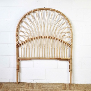 Cabecero de ratán para diseño de dormitorio de hotel, mejor precio, cabeceros de cama de caña de madera de alta calidad - Product Image 4