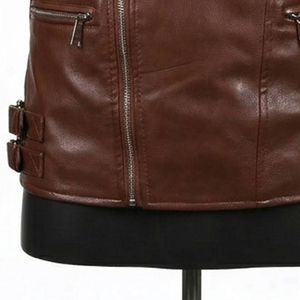 Nouvelle conception, veste en cuir véritable imperméable à capuche personnalisable pour hommes, fabriquée en usine, nouvelle arrivée, prix raisonnable - Product Image 3