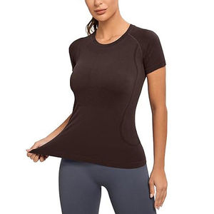 Women Half Sleeve Rash Guard <b>Compression</b> Athletic Top Surfing Swimming Gear Quality Fabric Performance Fitness Training <b>Shirt</b> - Product Image 3