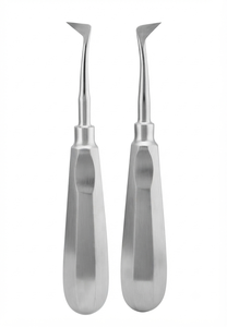 Elevador Quirúrgico Dental Optitech Healthcare de Acero Inoxidable con Agarre Ergonómico, Instrumento Manual Clase I, Certificado CE, Modelo de 12 Mandíbulas - Product Image 4