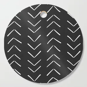 Planches à découper rondes en bois écologiques imprimées décoratives, essentielles pour la cuisine, en provenance d'Inde – Meilleures ventes - Product Image 1