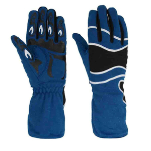 ถุงมือแข่งรถโกคาร์ท Nomex ป้องกันไฟ ระบายอากาศได้ทุกสภาพอากาศ สำหรับผู้ใหญ่ แบบครึ่งนิ้ว - Product Image 6