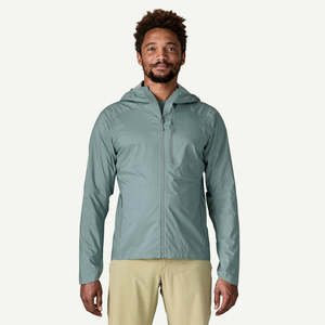 Chaqueta Cortavientos Ligera con Capucha para Hombre, Resistente al Agua, Transpirable, para Senderismo, Trekking y Camping - Product Image 1