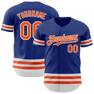 เสื้อเบสบอลแบบซับลิเมชั่น ดีไซน์ล่าสุด ขนาดสั่งทำได้ รุ่นใหม่ สำหรับผู้ใหญ่ ยูนิเซ็กซ์ ผลิตจากโพลีเอสเตอร์ 100% รับสกรีนโลโก้เอง ชุดยูนิฟอร์มสำหรับผู้ใหญ่ - Product Image 1