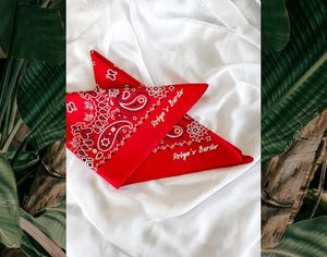 New Scarf Custom Printed Customized Factory Double Print <b>Bandana</b> Custom Logo Fans Cotton <b>Bandana</b> Square with Logo - Product Image 5