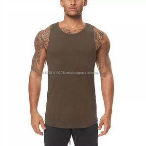 Camiseta sin Mangas Deportiva Transpirable de Punto Personalizada para Hombre, Nueva para 2026, para Entrenamiento, Gimnasio, Correr - Product Image 5