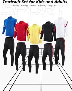 Trajes Deportivos de Fútbol Personalizados para Hombre, Chándal Informal con Nombre y Número del Equipo, Chaqueta y Pantalón de Calentamiento - Product Image 2