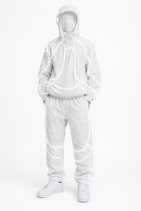 Conjunto Deportivo Reflectante para Hombre, Chaqueta con Capucha y Pantalones Jogger, Ropa Deportiva con Visibilidad Nocturna - Product Image 1