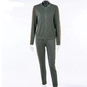 Vêtements de sport décontractés haut de gamme, légers, respirants, écologiques, à séchage rapide, en viscose/polyester, motif à carreaux, unisexe, ensemble de survêtement - Product Image 3