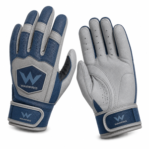 Gants de frappe de baseball Elite Performance, logo OEM personnalisé, paume en cuir premium, absorption des chocs, pour adultes et jeunes. - Product Image 3