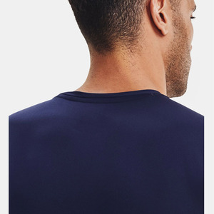 เสื้อกล้ามกีฬาผู้ชายแบบใหม่สำหรับฤดูร้อนปี 2026 ระบายอากาศได้ดี ผ้าถัก แห้งเร็ว คอวี ผ้าโพลีเอสเตอร์/คอตตอน ทอแน่น - Product Image 2