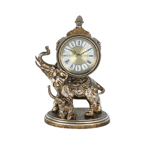 Luxury Antique <b>Desk</b> Table <b>Clock</b> Decorative Metal Roman Numeral Analog Tabletop <b>Clock</b> Vintage <b>Desk</b> <b>Clock</b> for Living Room Home - Product Image 6