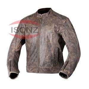 ISONZ Cuir Zone Veste En Cuir - Product Image 2