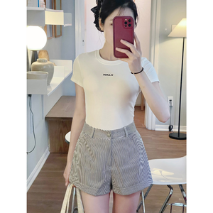 Conjunto de Shorts para Mujer a Buen Precio, Muchos Colores, Cintura Alta, Transpirable, Ecológico, Marca Privada, Proveedor de Vietnam, Fábrica, Muestra Gratis - Product Image 2