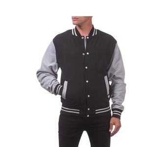 Chaquetas Varsity de Hombre 2024 OEM Personalizadas con Parche, Transpirables, de Secado Rápido, con Cuello Mao, Cierre de Cremallera, Estilo Bomber y Béisbol - Product Image 1