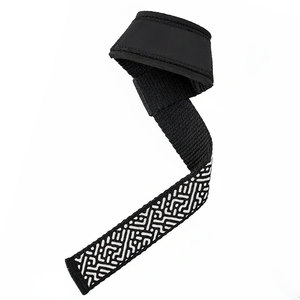 Fashionable Modern Design Adjustable Unisex Weightlifting Straps With Custom Size Versatile Vintage Wear Deadlifting Straps - Product Image 2