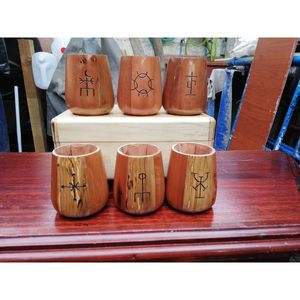 Handmade Elegant Wooden Mug for Serving Beverages <b>Drinkware</b> - Product Image 5