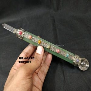 Venta al por Mayor de Varitas de Cuarzo Transparente de la Mejor Calidad para Sanación de 7 Chakras, Varitas de Cuarzo Natural, Varitas de Energía - Product Image 4