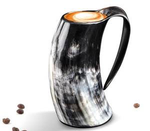 Tazas de Cerámica Vikingas de Alta Calidad, Regalo de Navidad para Cerveza, Vino, Sidra, Cerveza Alemana, Hechas a Mano por Artesanos Indios - Product Image 2