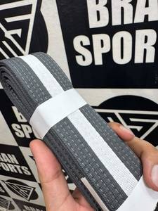 เข็มขัด BJJ แบบสั่งทำพิเศษ ลายเพิร์ลวีฟ ผ้าฝ้าย 100% คุณภาพดีที่สุด สำหรับทุกเพศ คาราเต้/คาราเต้ทุกเพศ  สายคาดกิโมโนบราซิลเลียนยิวยิตสู - Product Image 5