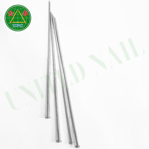 Clou en acier au carbone à tige lisse, prêt pour chantier, clou en fer brillant galvanisé, clou Comon 4.9x295 mm pour construction bois, approvisionnement Vietnam - Product Image 2