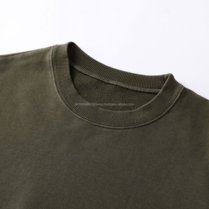 Custom Hoodies <b>Men</b> <b>with</b> <b>Pocket</b> High Quality 500 Grams 100% Cotton American Vintage Winter Sweatshirts O-Neck Oversized T-<b>shirt</b> - Product Image 1