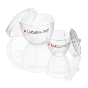 TECHINSTRO Premium Quality Quartz Crucible Lid 1000ml Capacity 99.99% Purity Customizable ODM/OEM High-Temperature Resistance - Product Image 2