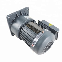 Moteur électrique AC vertical triphasé CV22-200-70SB 21 tr/min 78 Nm 200 W, rapport 70:1, 220 V/380 V, moteur asynchrone en aluminium fermé