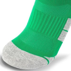 Chaussettes de compression TANVEX noires, hauteur genou, extensibles, antidérapantes, tricotées, pour la course, le football, l'entraînement et les sports - Product Image 5