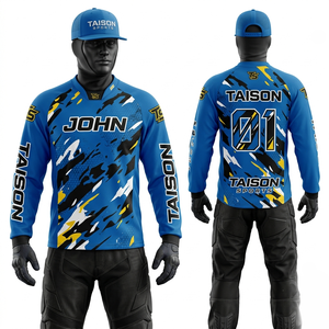 Tissu interlock en polyester premium 280 GSM, gris camouflage, maillot de paintball avec panneaux latéraux en mesh, logo personnalisé par sublimation - Product Image 6