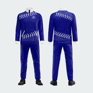 Survêtements de sport pour hommes, personnalisables avec logo, ensemble de survêtements zippés pour la gym et l'entraînement - Product Image 1