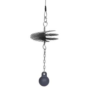 Brosse de nettoyage de cheminée ronde de 5,9 pouces de diamètre, accessoire essentiel pour les ensembles et accessoires de cheminée - Product Image 2