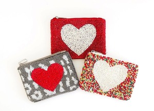 Monedero artesanal de cuentas con diseño de cítricos (limón, naranja, lima), mini cartera con cremallera y perlas para mujer - Product Image 6