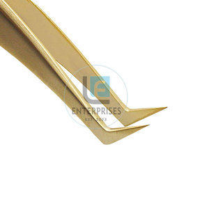 Pinces à cils en acier inoxydable durables et réutilisables pour extensions de cils volume – Meilleures ventes - Product Image 6
