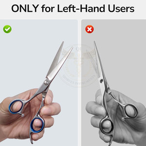 Tijeras de Peluquería Profesionales QORVEX INSTRUMENTS de Acero Inoxidable, Punta Recta y Afilada, Diseño Ligero para Diestros - Product Image 2