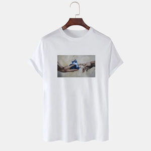 Camiseta Deportiva Ajustada para Hombre, Marca Personalizada, Nuevo Diseño, Camiseta de Manga Corta Lisa para Uso Casual - Product Image 6