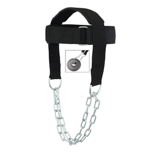 Neoprene <b>Head</b> Harness Heavy Weightlifting Breathable Adjustable Unisex Gym Equipment Durable Comfortable <b>Training</b> Best OEM - Product Image 4