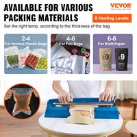 Scelleuse manuelle à impulsion de 16 pouces, modèle D0100HADBZY, pour sacs en plastique Mylar PE PP, machine de scellage portable pour sacs poly