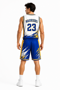 Conjunto de Uniforme de Baloncesto Personalizado OEM con Camiseta y Pantalones Cortos Reversibles, Proveedor de Ropa Deportiva de Secado Rápido para Equipos de Baloncesto - Product Image 3