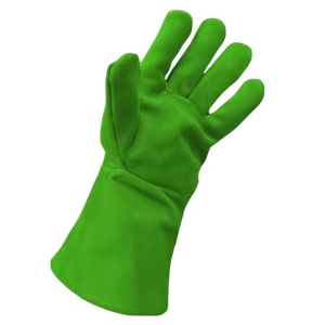 High Quality Aluminized Leather Fabric Heavy <b>Fire</b> and Heat Resistant for Hand Protection Cut Resistance Smooth Texture - Product Image 4