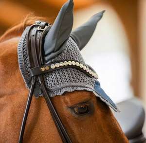 Couvre-oreilles pour chevaux anti-mouches haute performance – Durables, élégants, ajustement confortable - Product Image 3