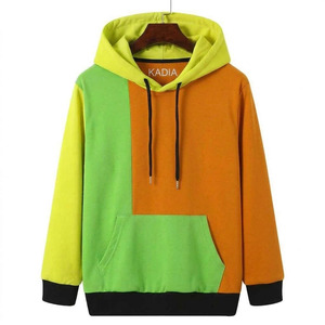 Casual wear <b>Pullover</b> Color Blocked Hoodie - Product Image 6